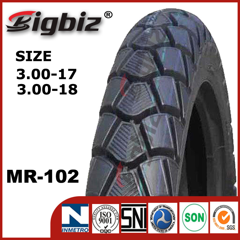 Competitive Price Tubeless Trircycle Tyre/Tire (3.00-17)