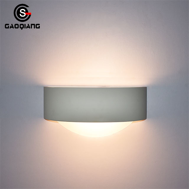White Plaster LED Lamp Wall Light for Decoration
