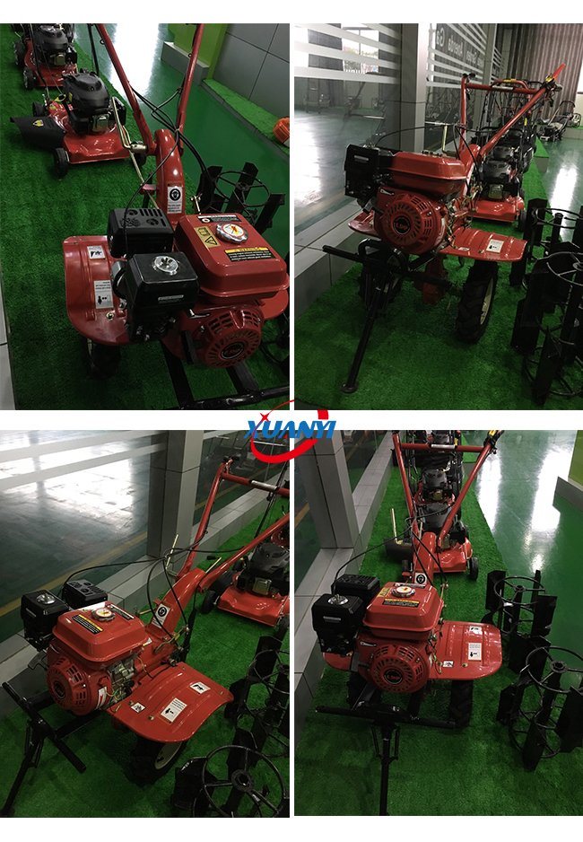 Good-Quality Cheap Diesel Mini Power Tiller Price 6.5HP Rotary Tiller