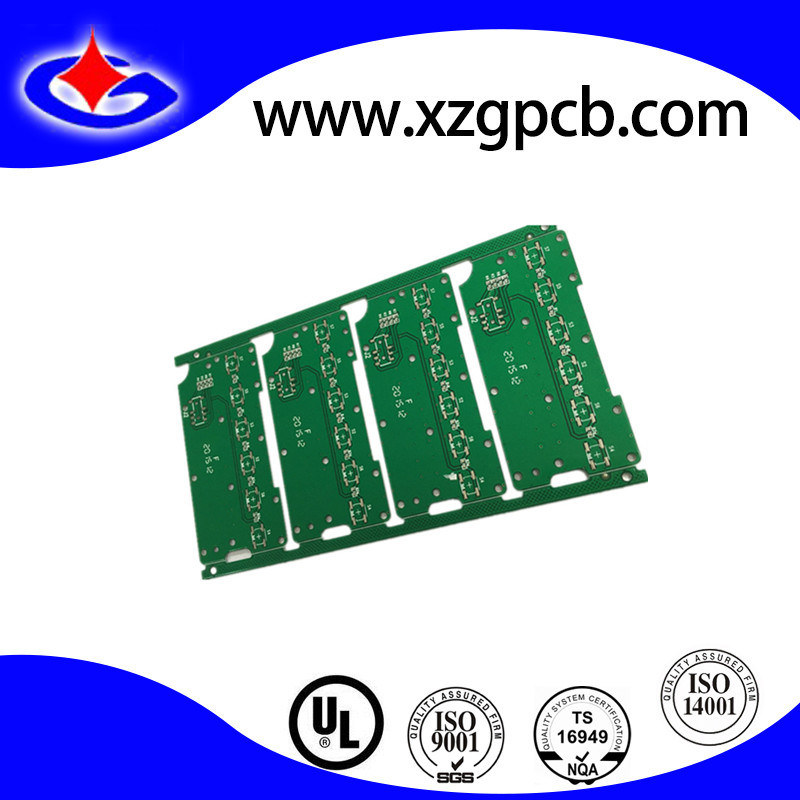 2 Layer Imersion Gold Rigid Circuit Board for LCD Display