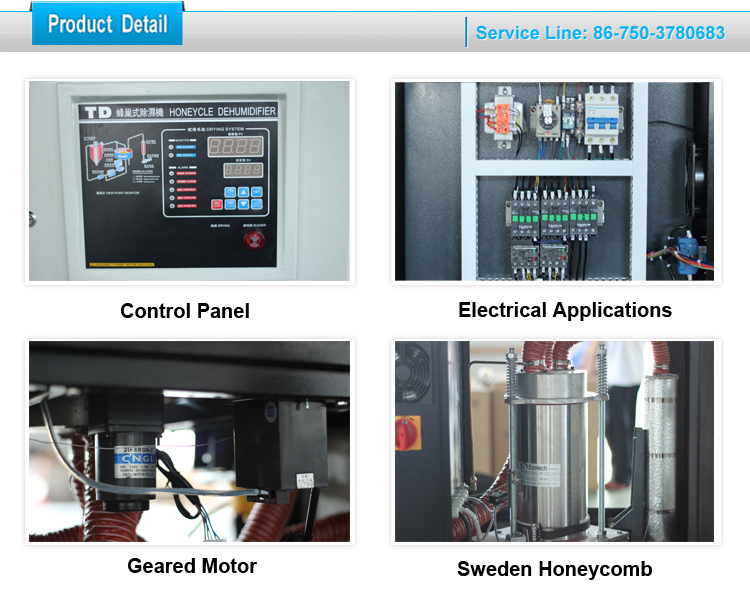 High Quality Industrial Honeycomb Dehumidifier