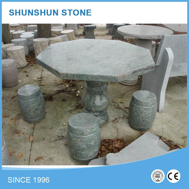 Outdoor Garden Stone Tables and Chairs/Benches