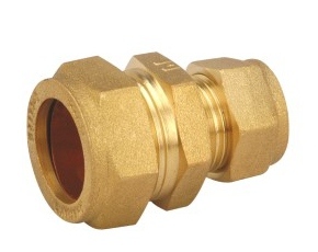 Brass Pneumatic Compression Fittings for Copper Tubes