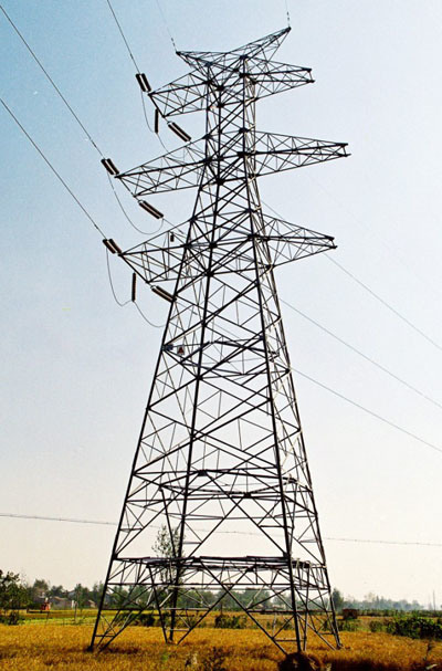 Carbon Steel Transmission Line Iron Tower