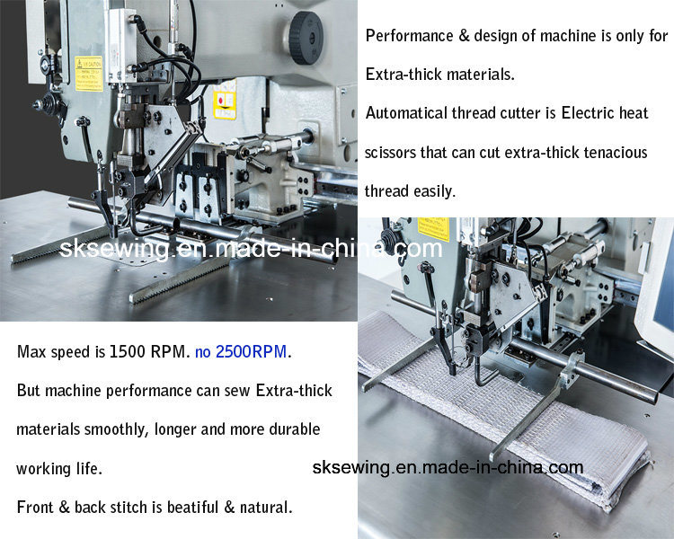 Automatic Computer Pattern Sewing Machine Heavy