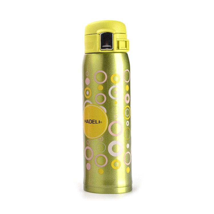 Vacuum Flapping Cover Thermos Cup Without Tail