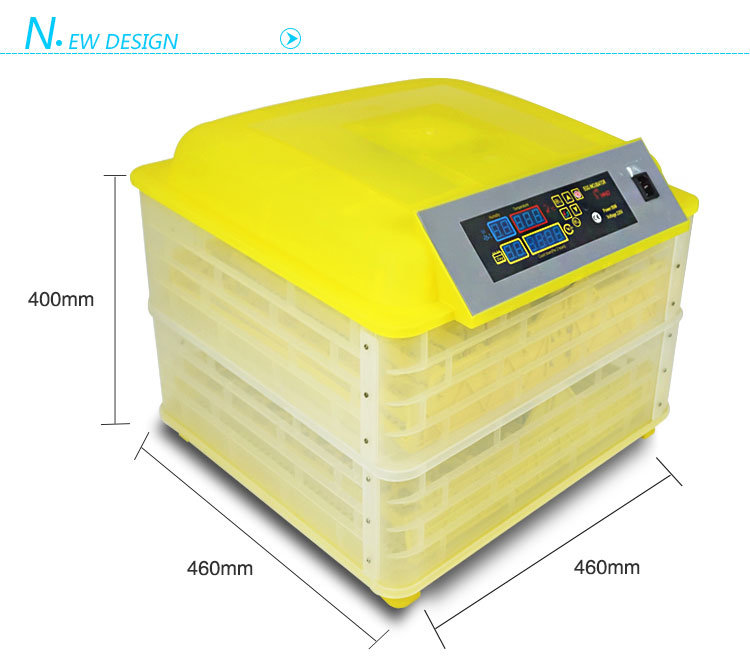 Hhd 96 Eggs Full Automatic Small Egg Incubator for Sale Ce Approved