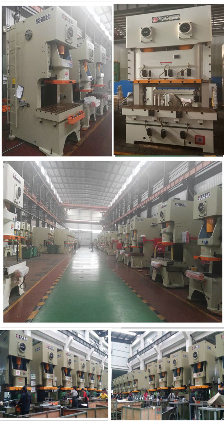 Eccentric 200 Ton for Hole Punching Press Forming Machine / Power Punch Press Machine / Crank Stamping Press Stretching Machine