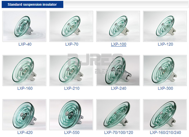IEC Standard Type Toughened Disc Suspension Glass Insulator