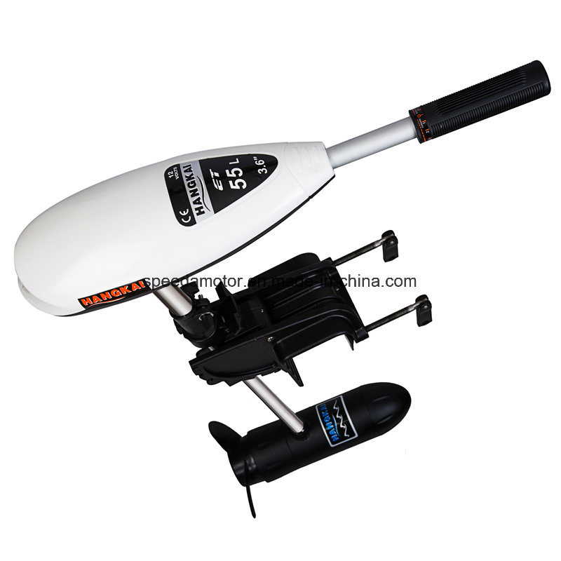 Hangkai 45lbs Thrust Transom Mounted Electric Trolling Motor Saltwater