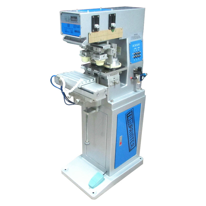 Hot Sale 2 Color Pad Printing Machine with Shuttle