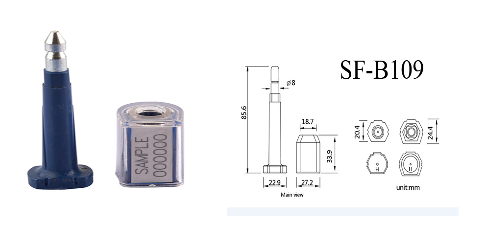 Cargo Truck Tamper Proof Safety Container Door Lock Bolt Seal