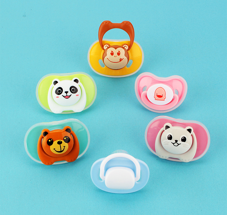 Large Nipple Silicone Pacifier Baby Pacifier Wholesale Price