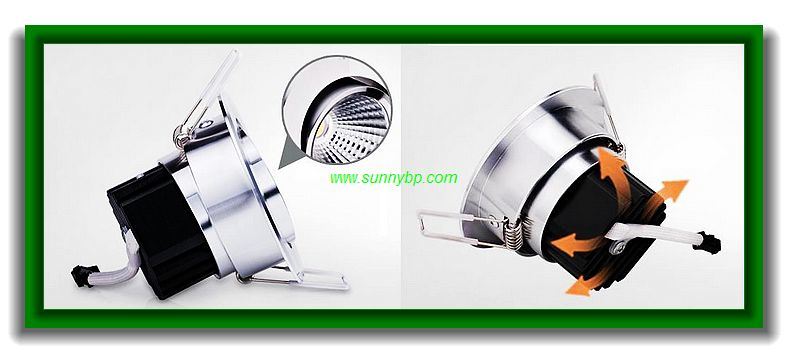 240V Warm White 10W Round Panel LED Downlight