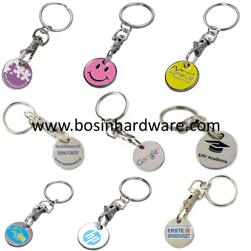 Customized Metal Heart Bottle Opener Keychain