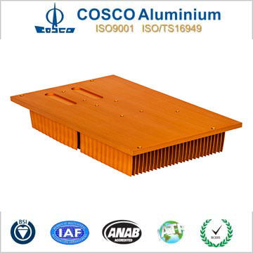 Aluminum Skive Fin Heat Sink for Electronic Devices