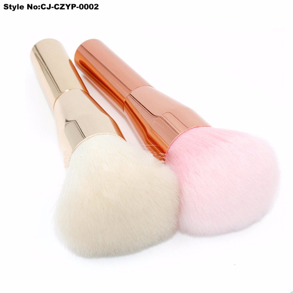 Custom Design Single Cosmetic Brush Metalic Makeup Brushes