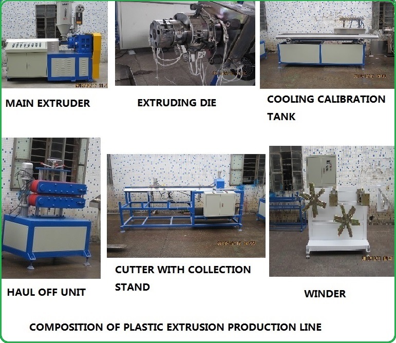 Plastic Extruding Machinery for Producing IC Electronics Package Tubing