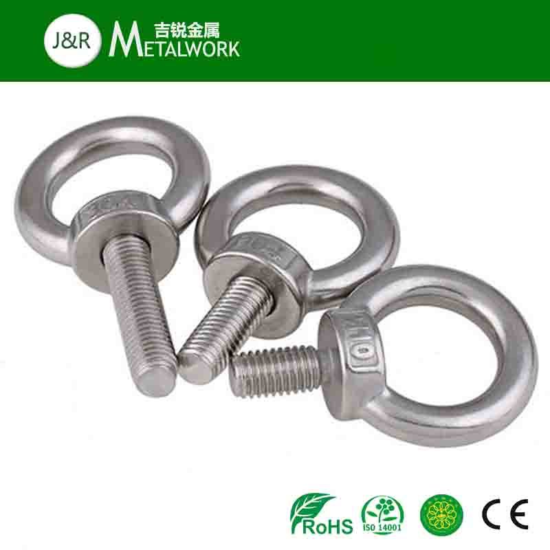 M10 Stainless Steel SS304 SS316 Eye Bolt (DIN580)