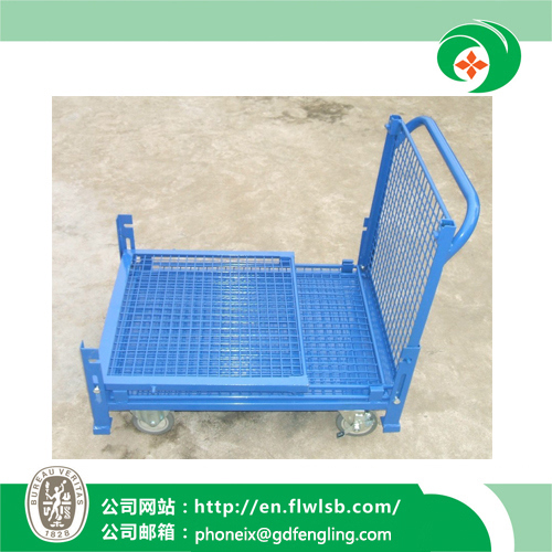 Foldable Steel Roll Container for Warehouse with Ce