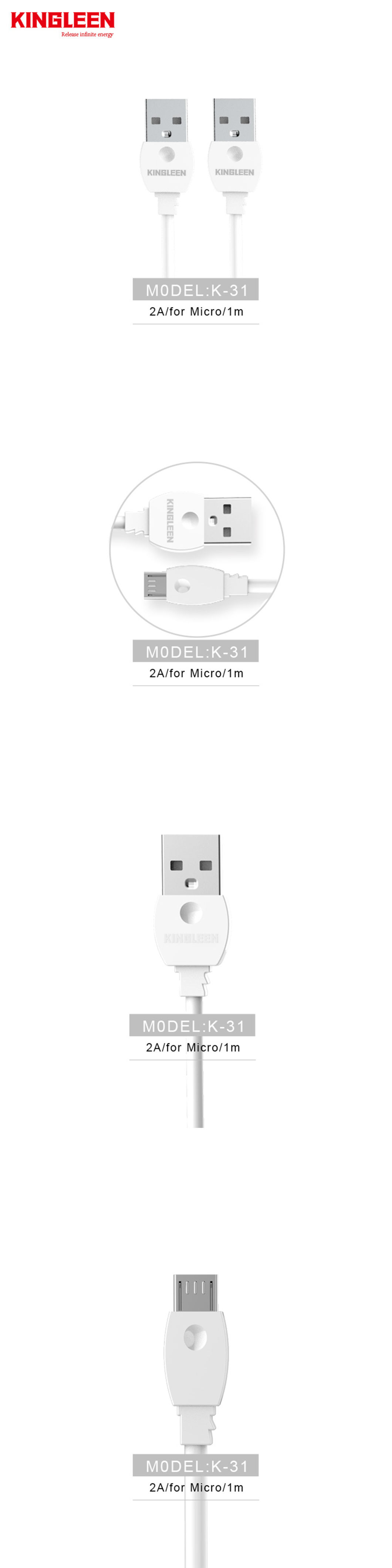 3FT/1m Micro USB Cable USB 2.0 Fast Charging Long Data Sync Cable Android Samsung LG Xiaomi Huawei Phones