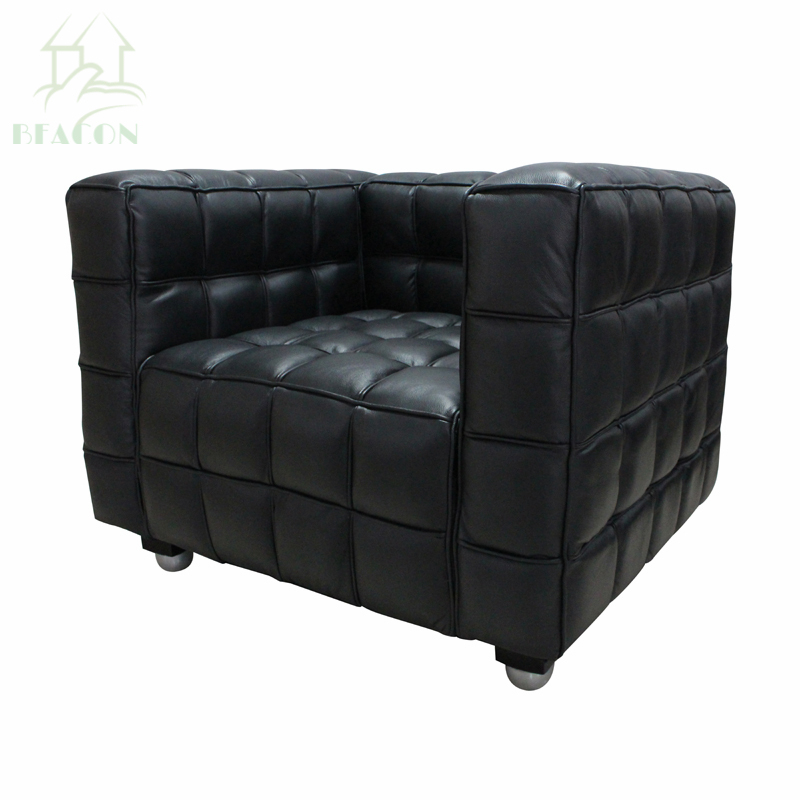 New Sectional Living Room Genuine Leather Kubus Sofa