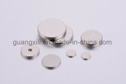 N50 Round ND-Fe-B Magnets for Sensors