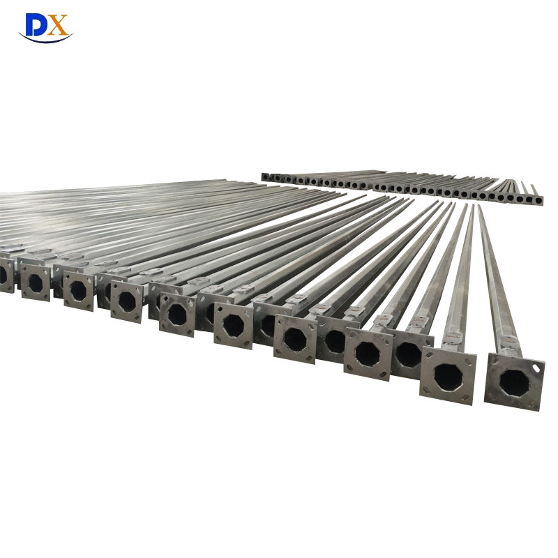 4m 5m 6m 7m 8m 9m 10m 11m 12m Hot Deep Galvanized Pole in Stock