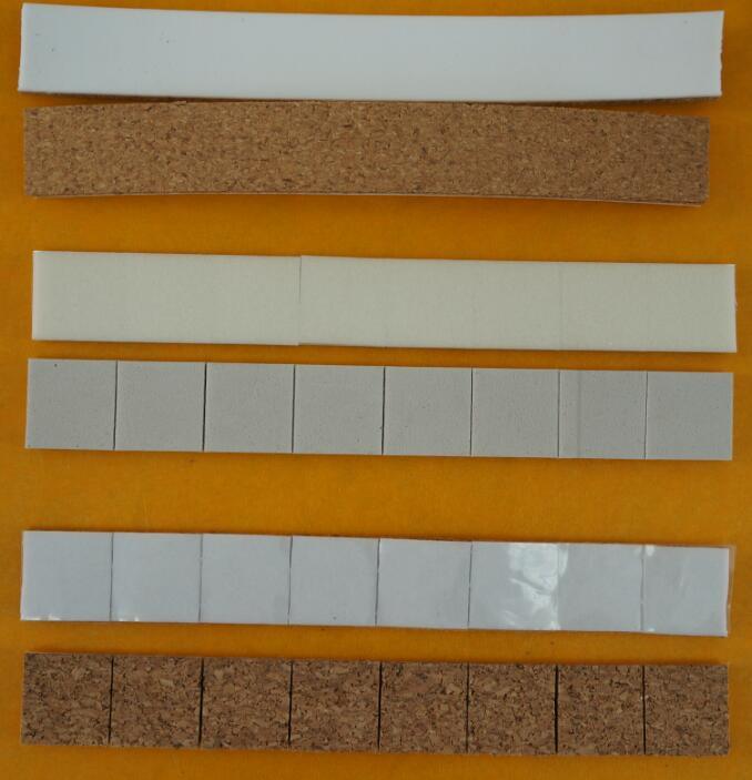 Cork Spacer Pads with PVC, Glass Protective Cork Pads