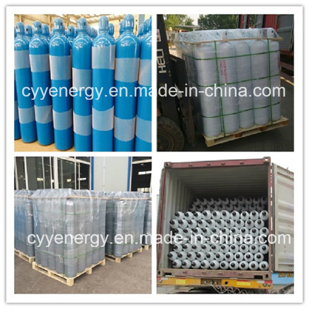 Seamless Steel Nitrogen Argon CO2 Oxygen Gas Cylinder