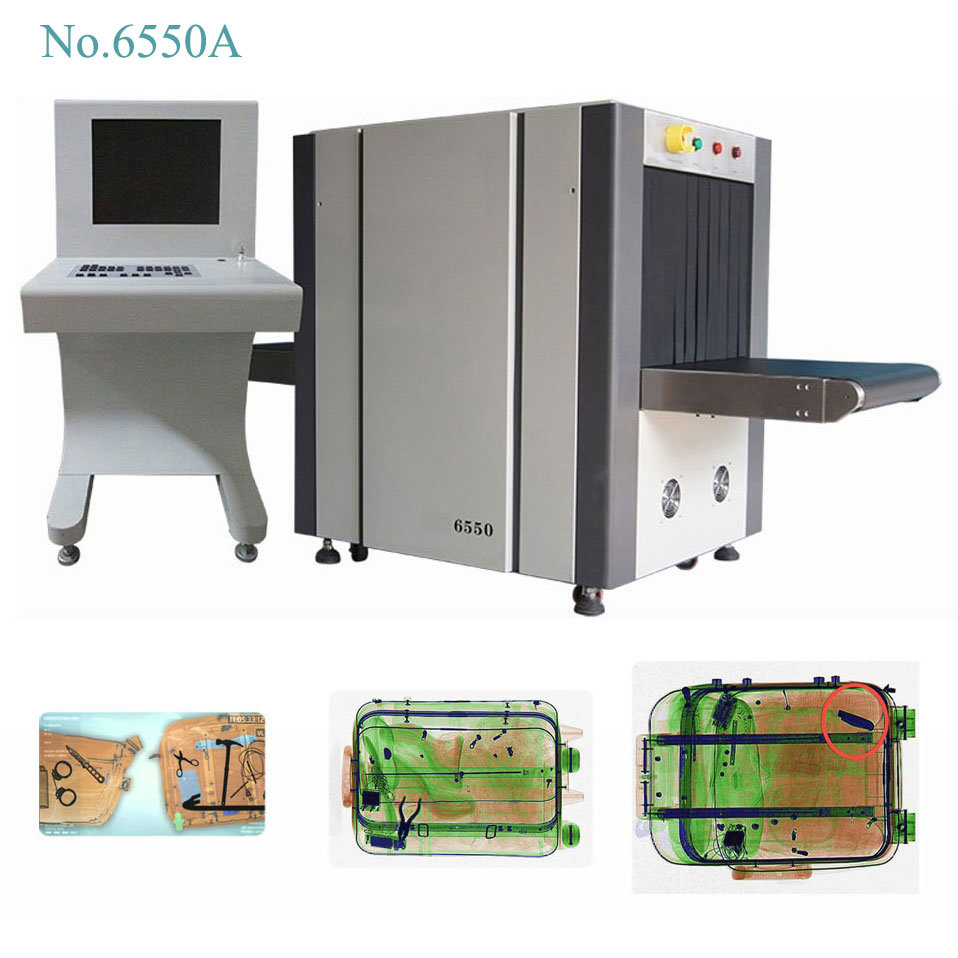 X Ray Baggage Security Inspection Scanning Machine System
