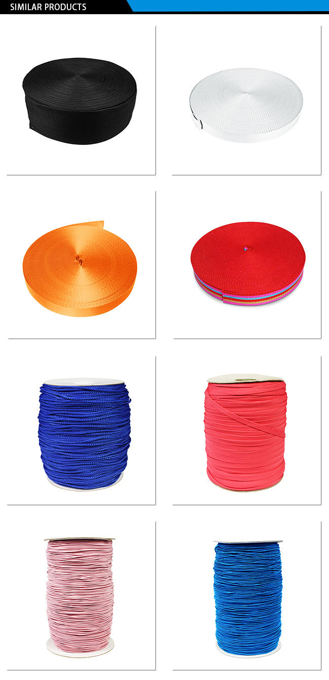 Elastic Woven Polyester Rope for Agriculture
