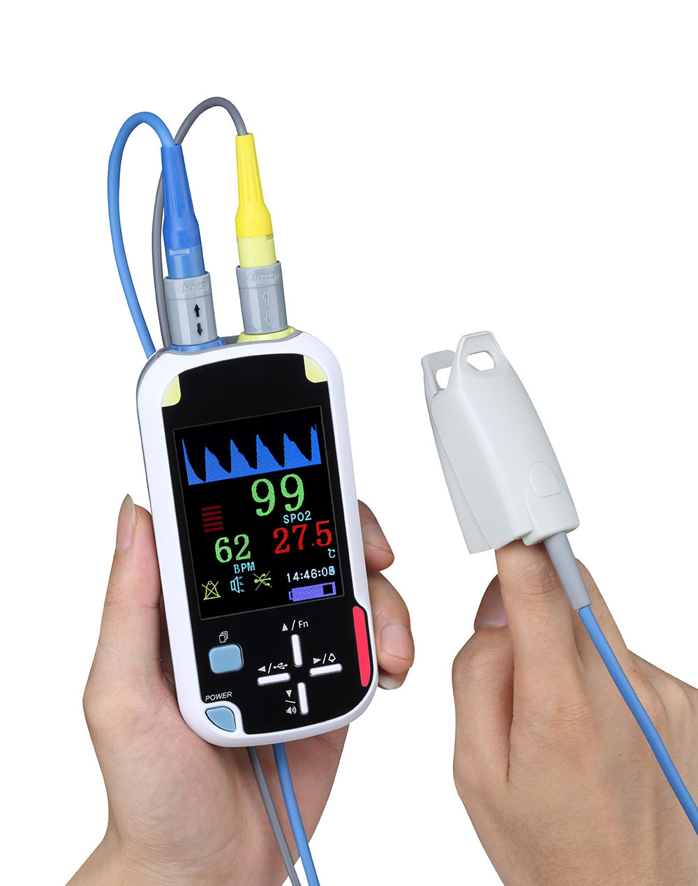 Handheld Color Display Pulse Oximeter (AM-II+)