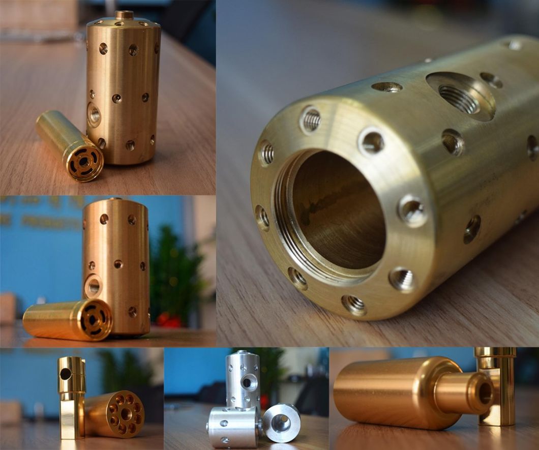 CNC Miniature Brass Component Machining Electronic Machinery Parts