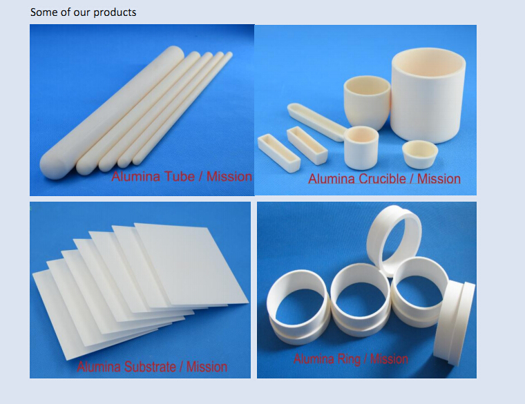 Wear Resistant Large Alumina Ceramic Circular Plate