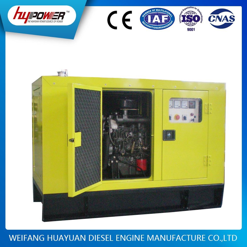 Weichai Industrial 15kw Automatic 1500rpm 3 Phase Water Cooled/ Diesel/Power/Electric/Silent/Soundproof Generator