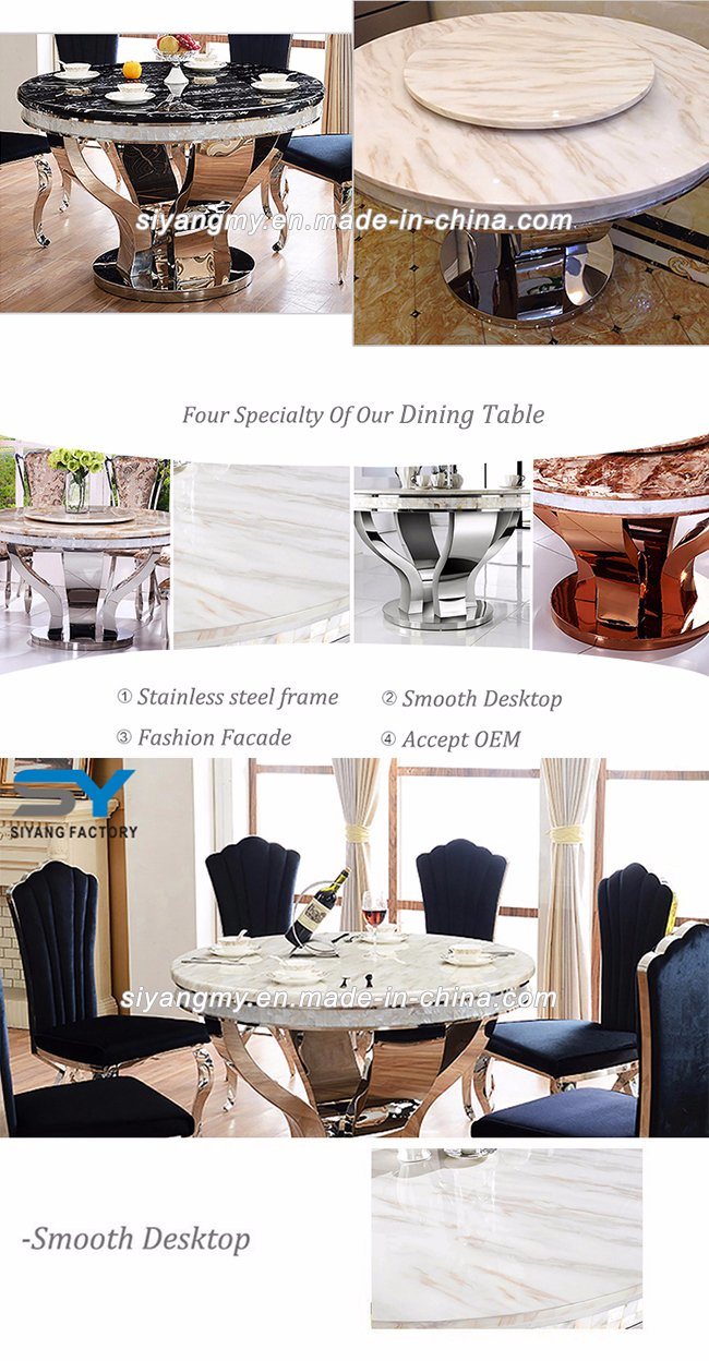 Modern Furniture Round Dining Table for Banquet Evennt