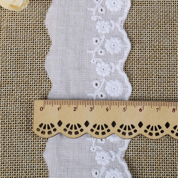 Wholesale High Quality More Design Cotton Lace Trim for Garment