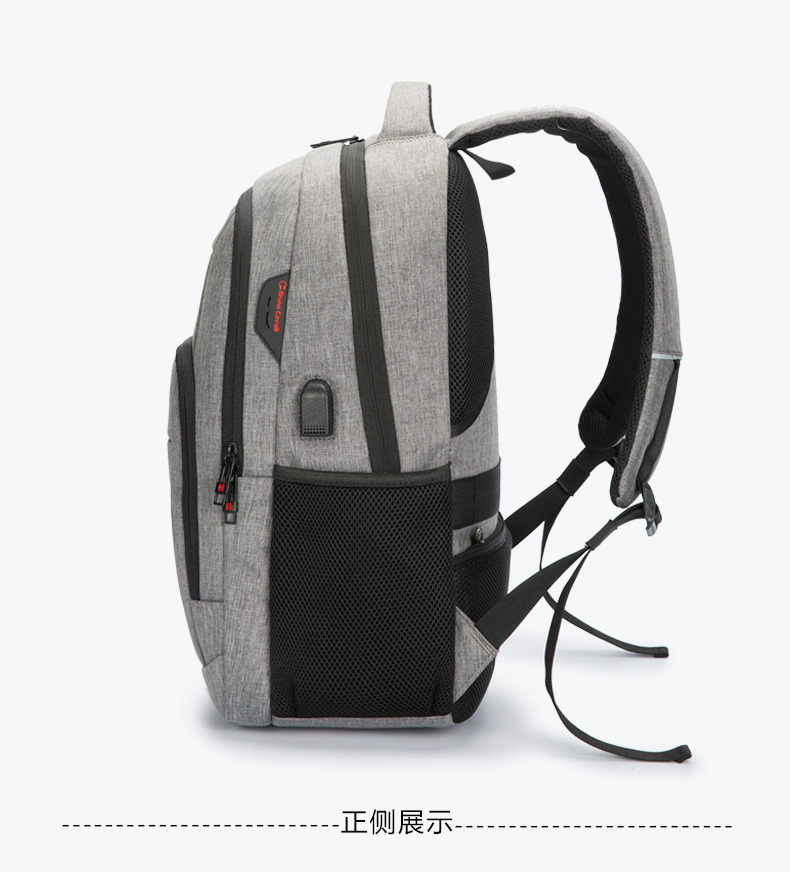 Waterproof Double Shoulder Business Travel Laptop Computer Backpack Bag (CY8892)