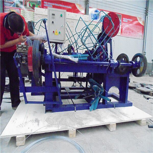 Lowest Price Double Strand Barbed Wire Mesh Machine