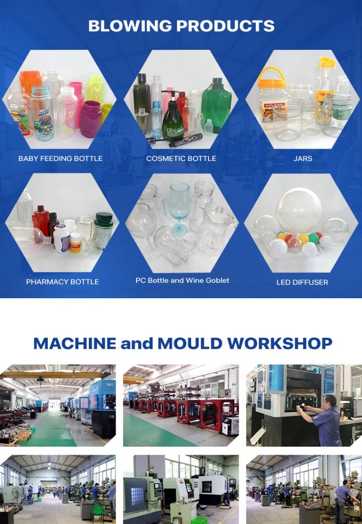 Full-Auto Blowing Molding Machine for Bottles and Bulb Covers