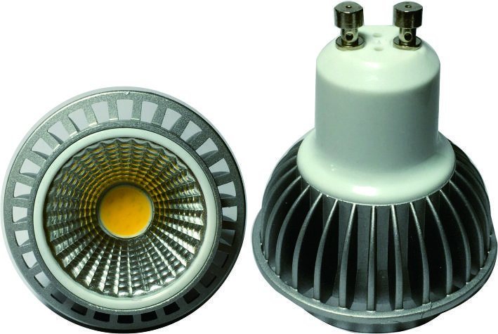 Aluminum GU10 COB LED Lamp Bulb Light