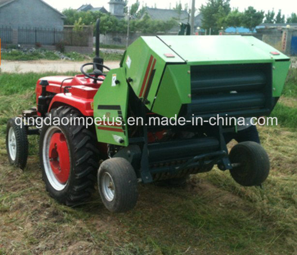 Factory Direct Price Round Hay Baler with Twine Wrap