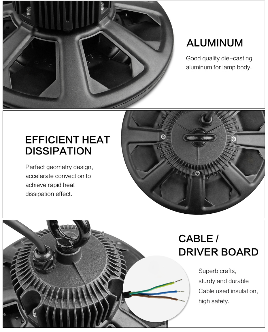 SAA Approved Industrial UFO 150W LED Warehouse Light