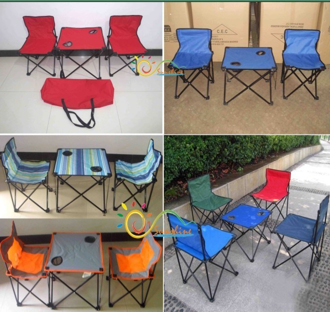 Folding Table and Chairs for Outdoor Picnic (XY-123)