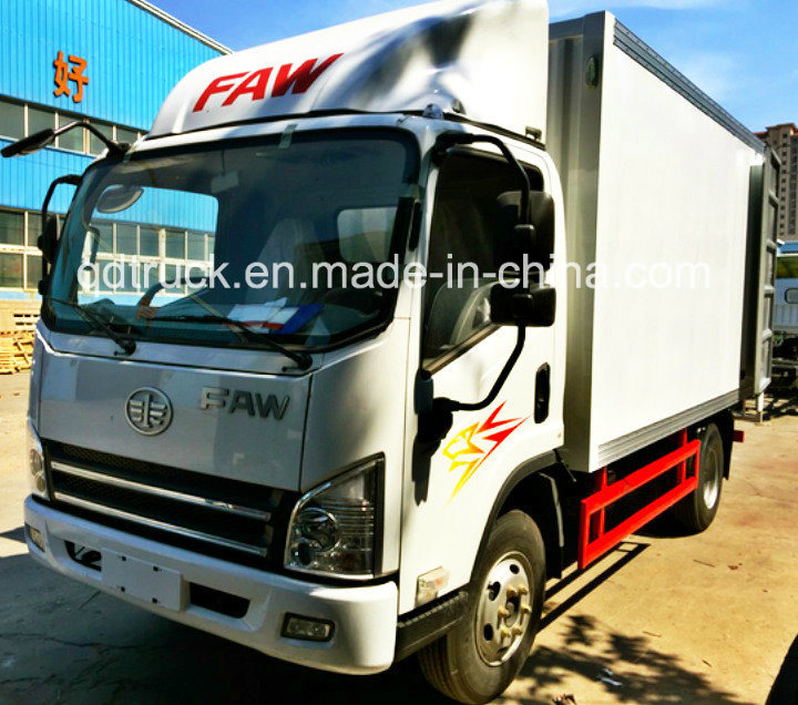 FAW 4X2 120HP 3 Ton Mini Cargo Lorry/ Light Truck