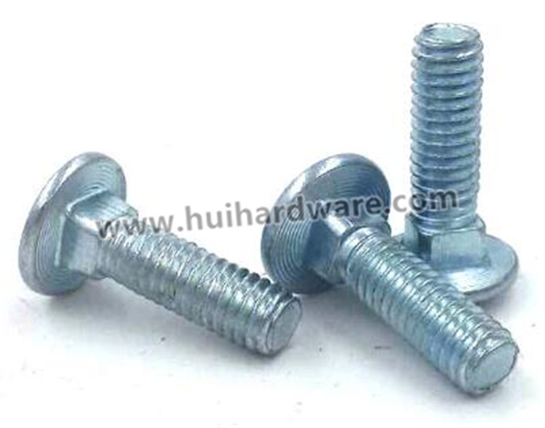 Zinc Plated Round Head Square Neck Carriage Bolt DIN603