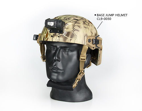 Outdoor Sport Tactical Mini Helmet Head Light Flashlight HK15-0065