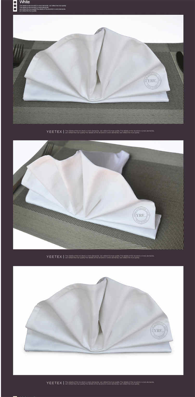 Wholesale Elegant Restaurant Dinner Napkins