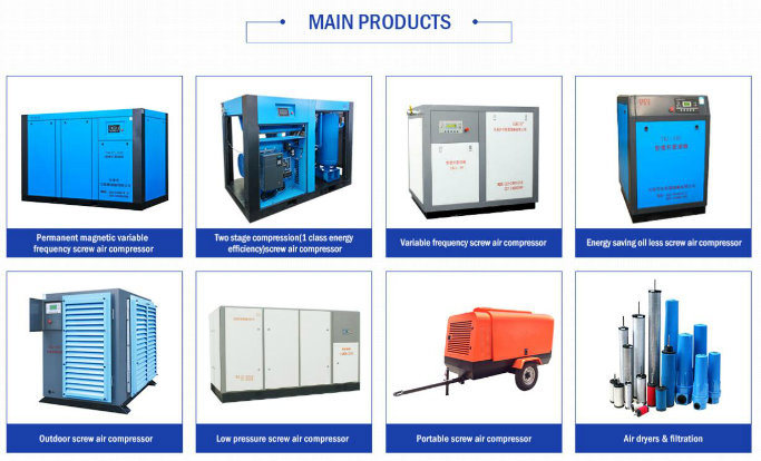 Air/Water Cooling Air Compressor Wholesale for Plastics